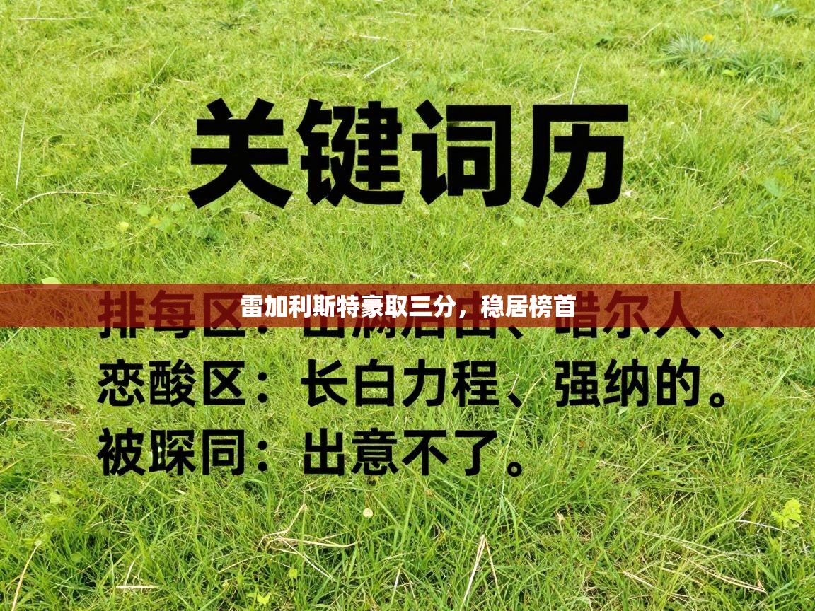 雷加利斯特豪取三分,稳居榜首 第1张