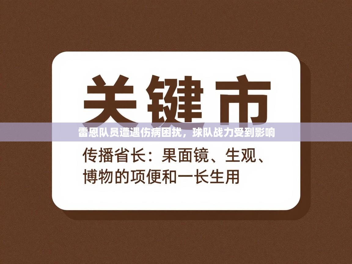 雷恩队员遭遇伤病困扰,球队战力受到影响 第2张